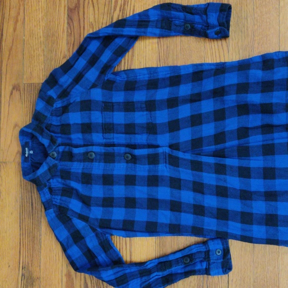 Madewell Jane Plaid Flannel Shirt Dress XS - Picture 4 of 11